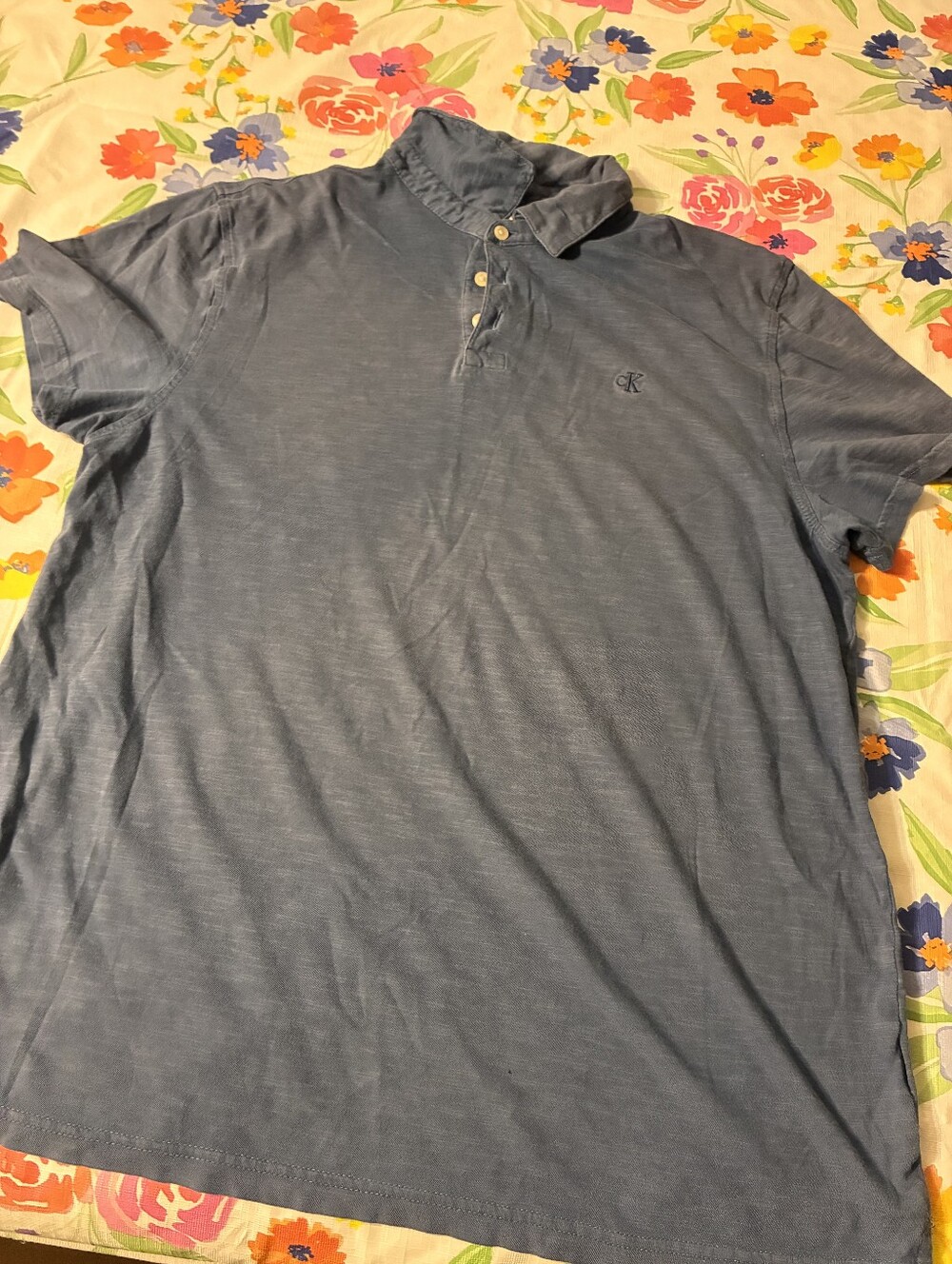 Calvin Klein Jeans Light Blue Shirt with Branded Tag